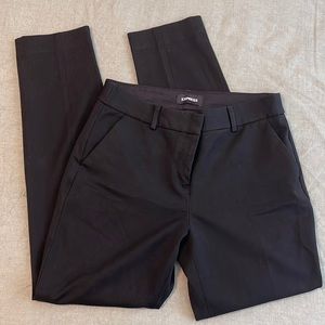 Express Columnist mid-rise ankle pant long